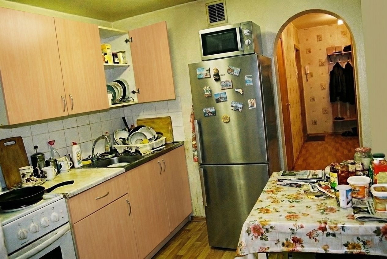 До — Кухня — чистота и порядок!